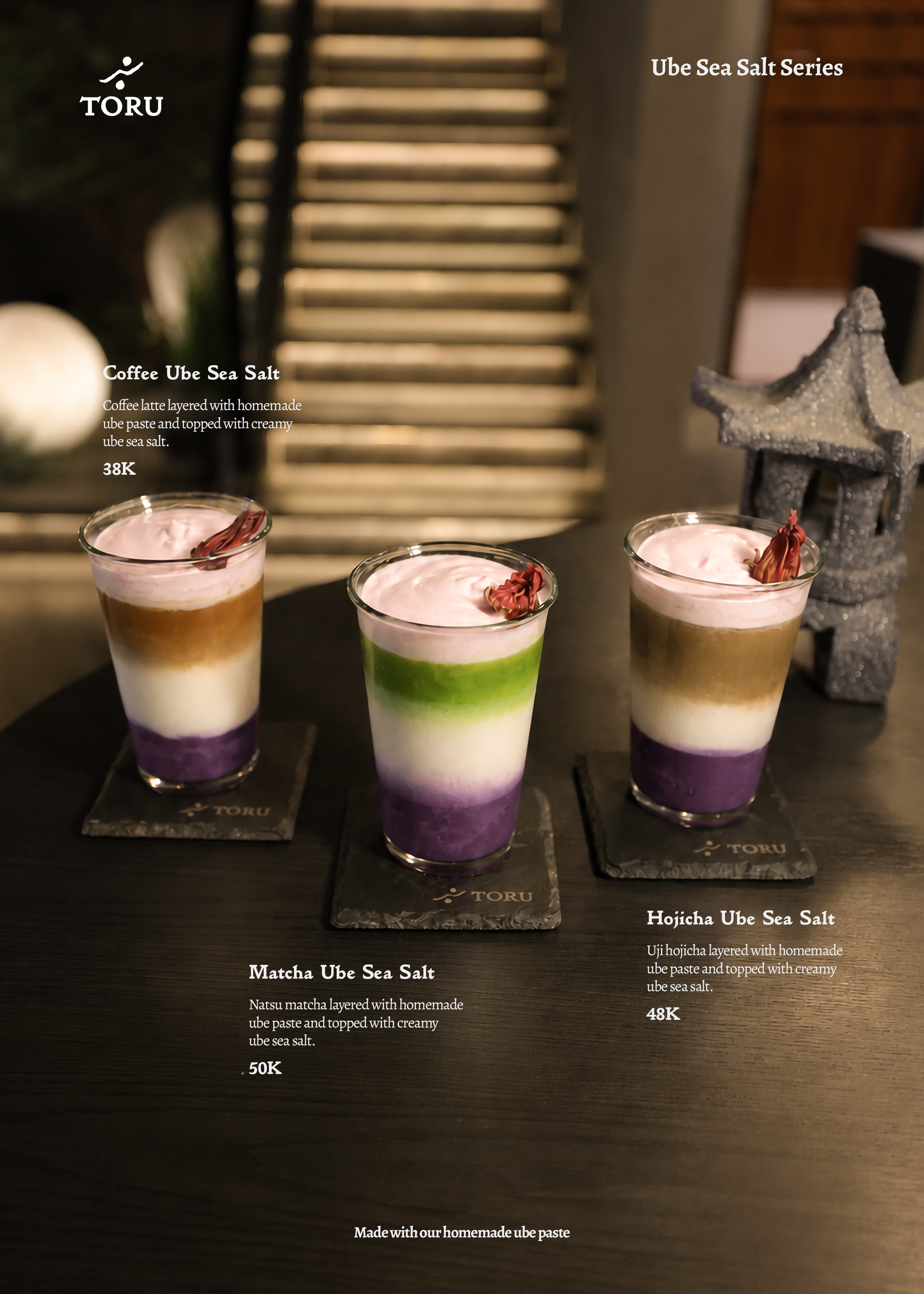 Menu page