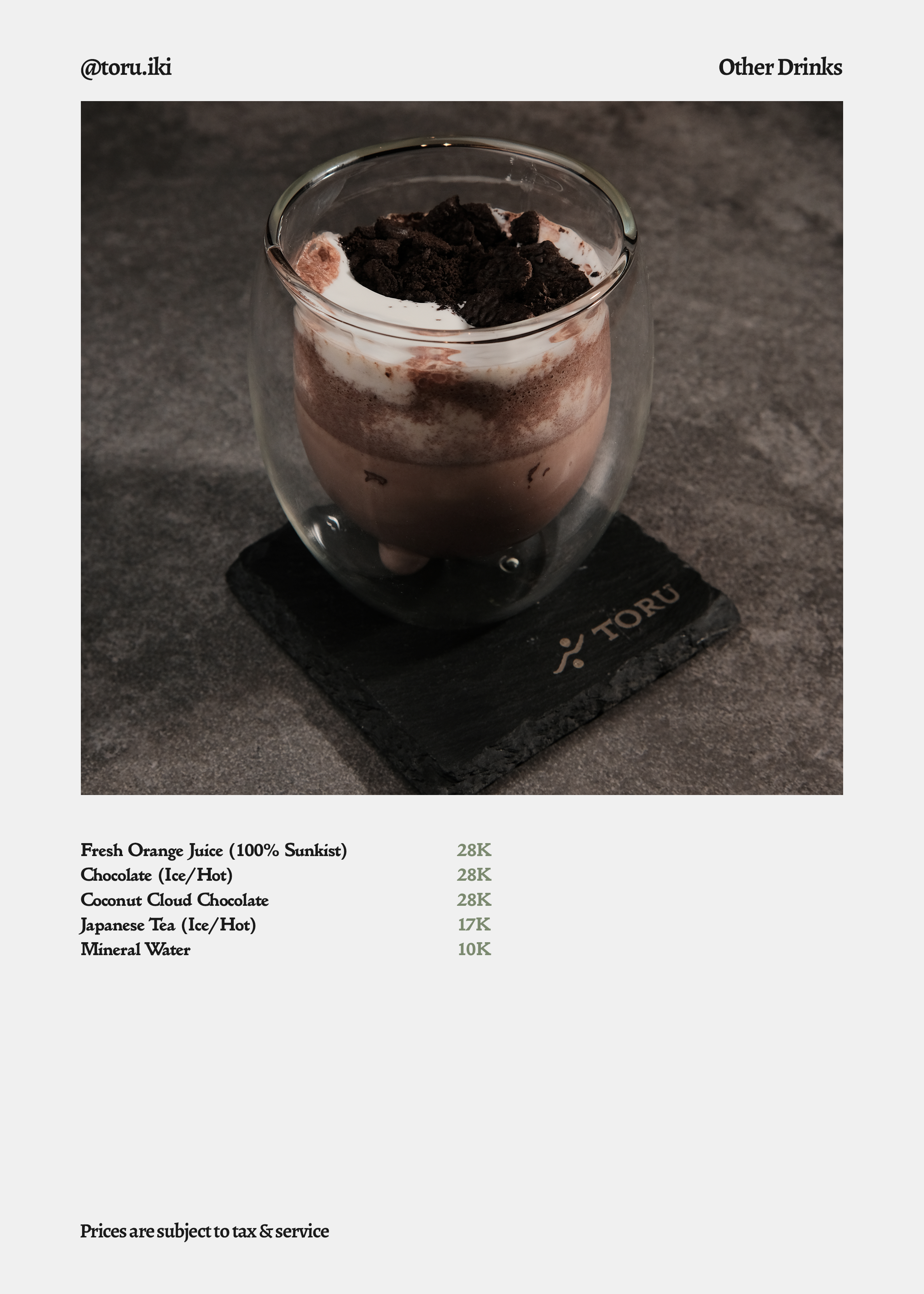 Other Drinks page 5
